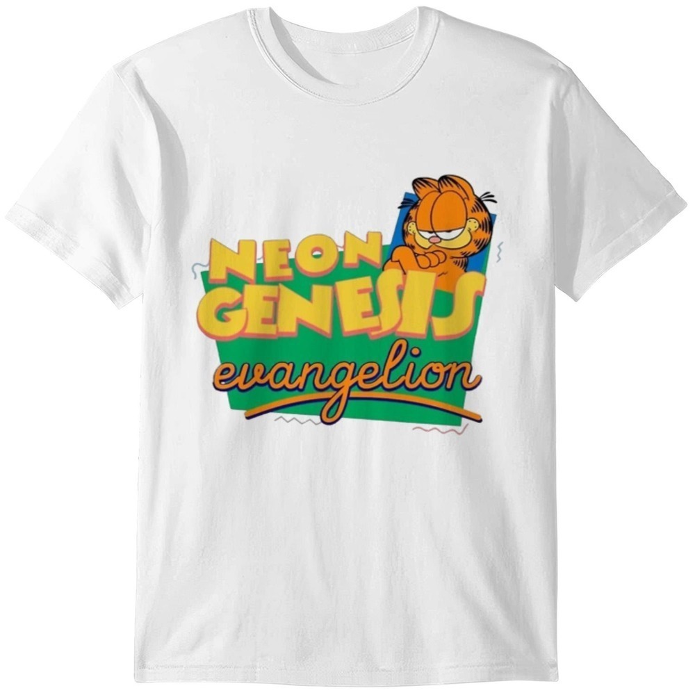 Neon Genesis Evangelion Garfield Shirts